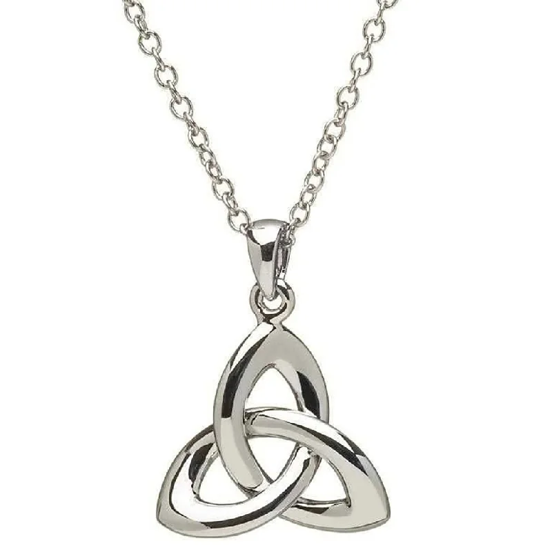 Women's charm necklaces-Shanore : Celtic Trinity Knot Necklace