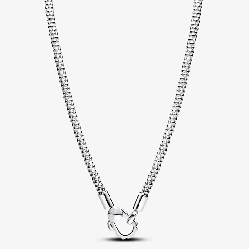 Women's holiday necklaces-PANDORA : Studded Clasp & Chain Necklace