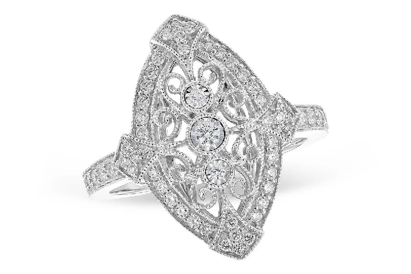 Women's silver rings-Allison Kaufman Antique Ring