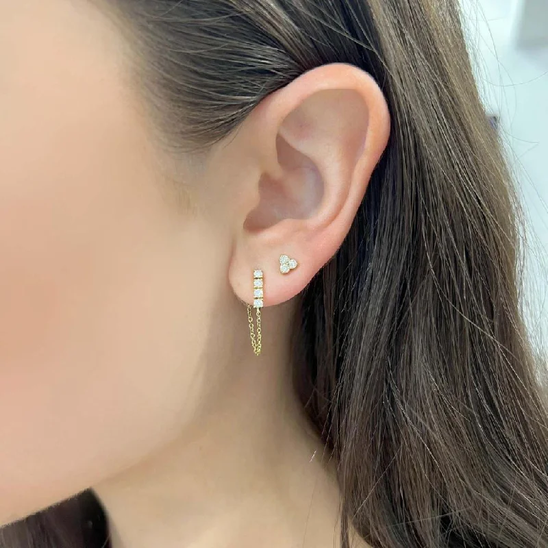 YELLOW/SINGLE EARRING