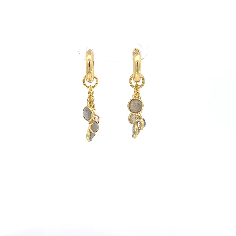 Women's charm earrings-Jorge Revilla Bella Collection Earrings