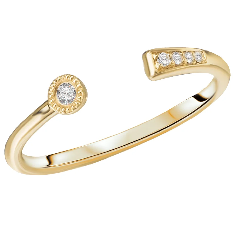 Women's elegant rings-Open Cuff Ring