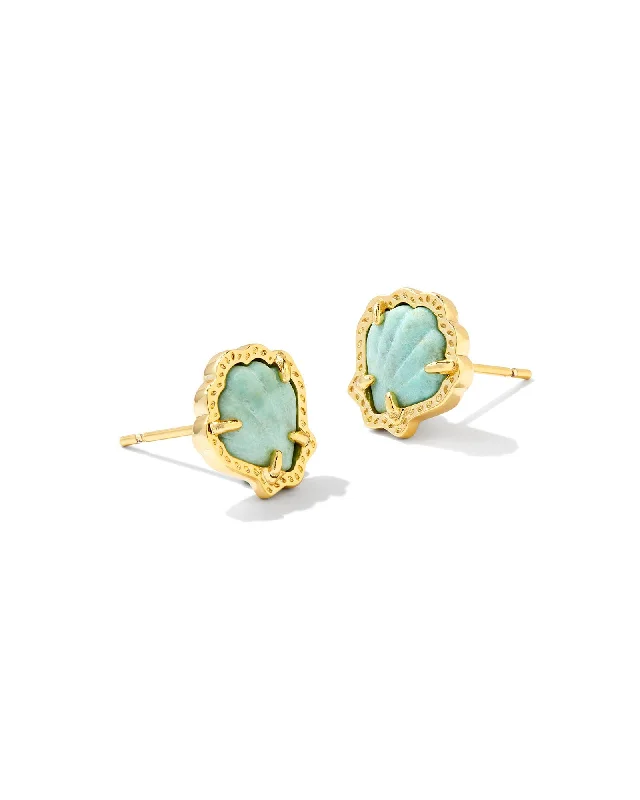 Women's family earrings-Kendra Scott 'Brynne' Shell Stud Earrings