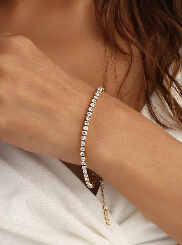 Women's DNA bangles-Waterproof Tennis Bracelet