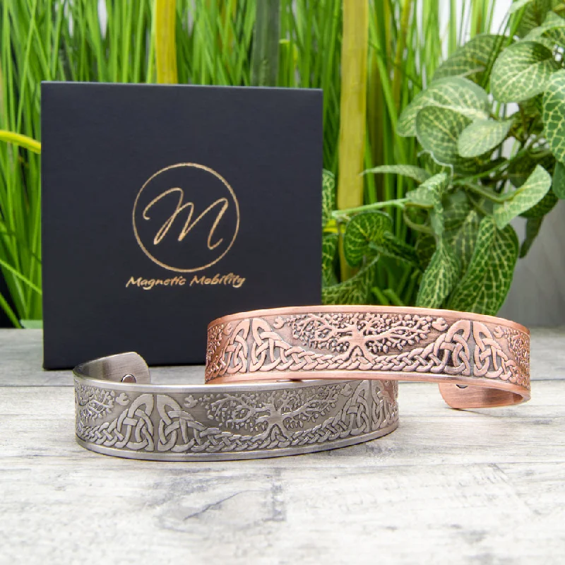 Women's bridal bangles-Buckthorn Copper Bracelet