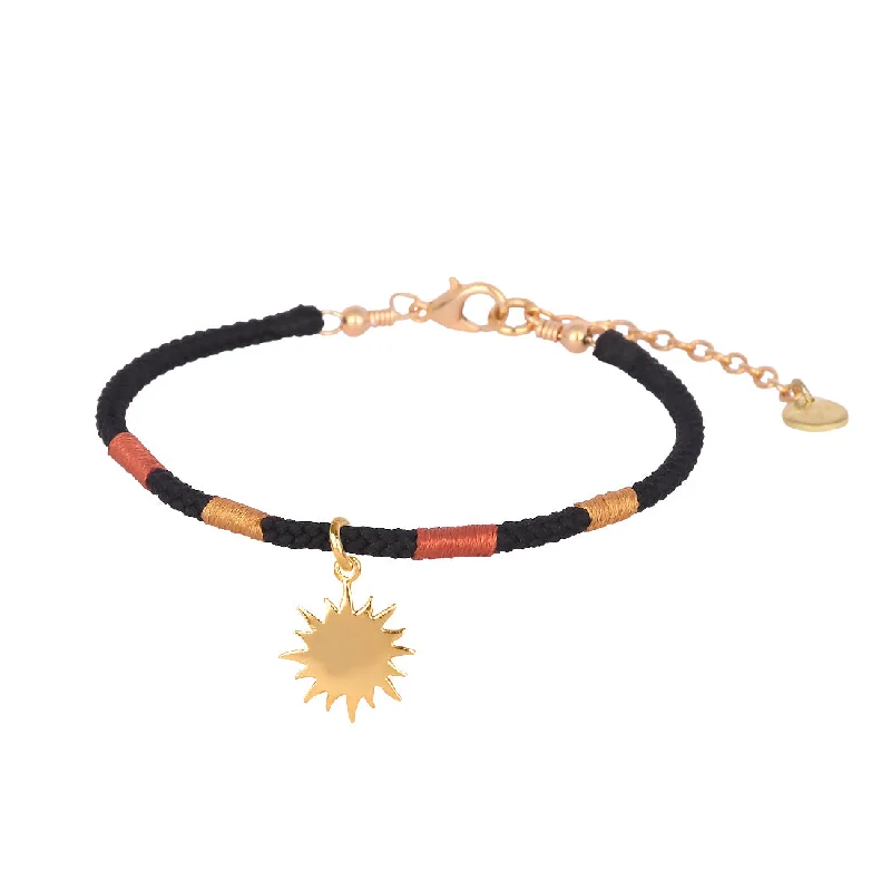 Women's art deco bangles-Mishky Golden Sun Bracelet