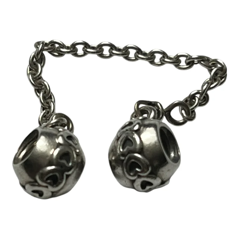 Women's seasonal bangles-Safety Chain Bracelet Charm By Pandora