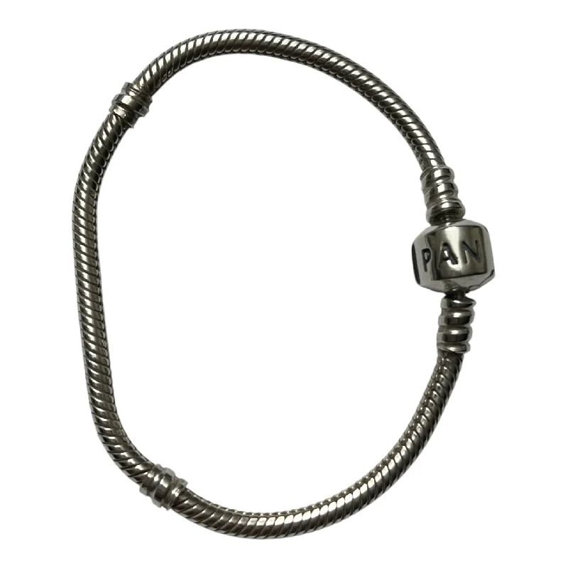 Women's cuff bracelets-Snake Bracelet Sterling Silver By Pandora