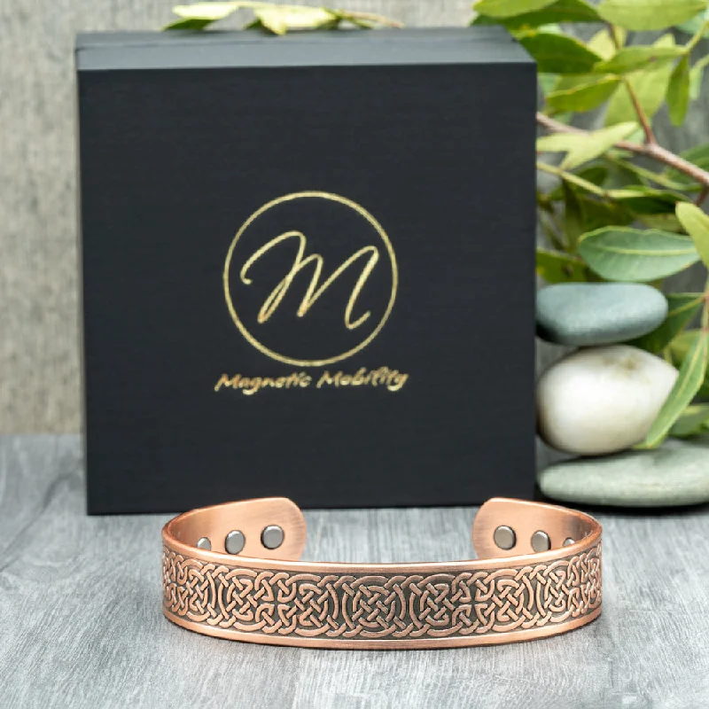 Women's Mother's Day bangles-Privet Copper Bracelet