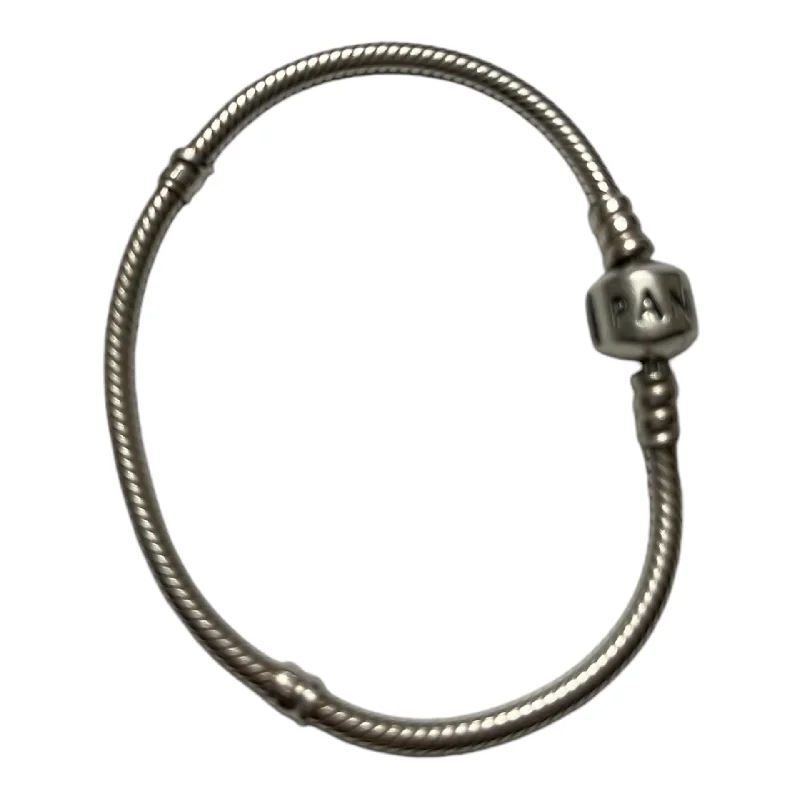 Women's gemstone bangles-Snake Bracelet Sterling Silver By Pandora